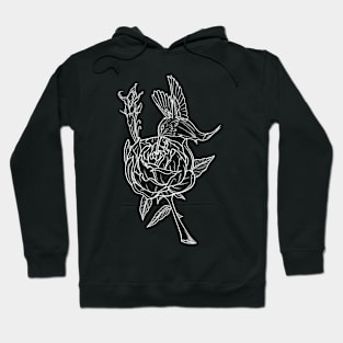 Hummingbird Hark Blk Hoodie